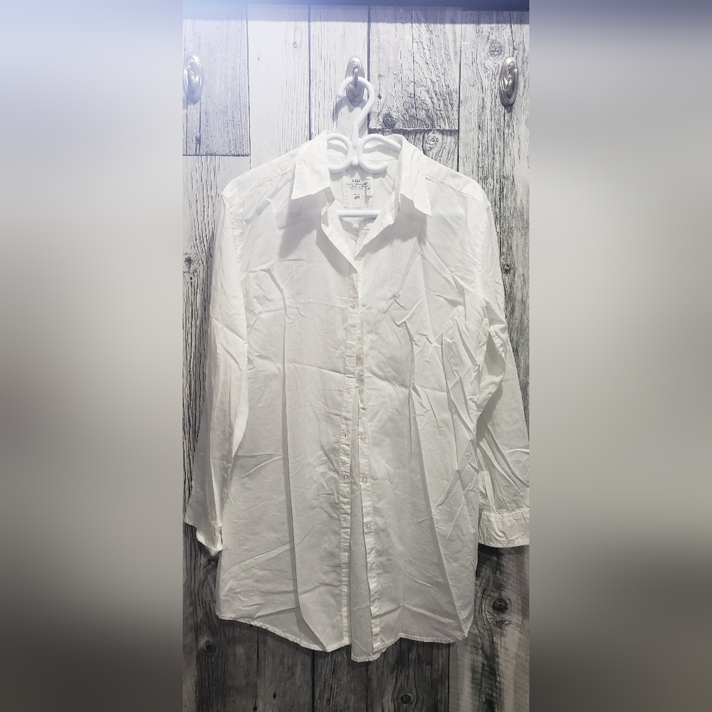 H&M long sleeve cotton shirt